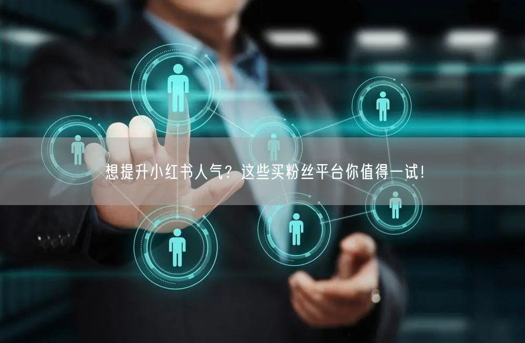 想提升小红书人气？这些买粉丝平台你值得一试！