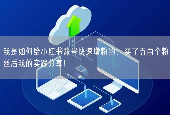 我是如何给小红书账号快速增粉的：买了五百个粉丝后我的实践分享！